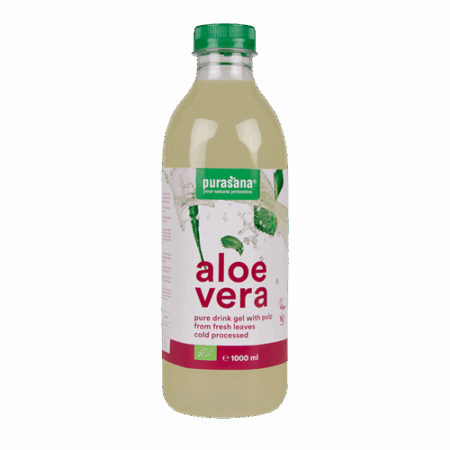 Gel à boire à l'aloe vera
