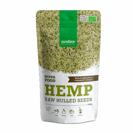 Graines de chanvre décortiquées