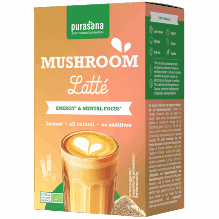 Mushroom latte instantané
