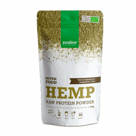 Poudre de protéines de chanvre